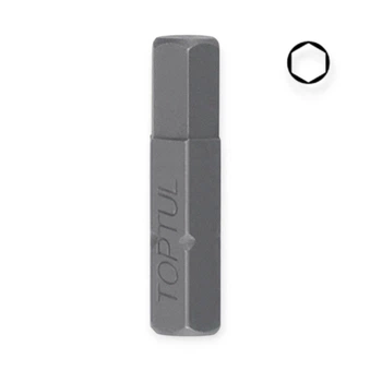 Бита 1/4" шестигранная HEX 4 мм х 25 Toptul