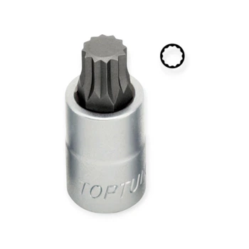 Головка - вставка SPLINE двенадцатилучевая 1/2" M14 х 55 мм Toptul