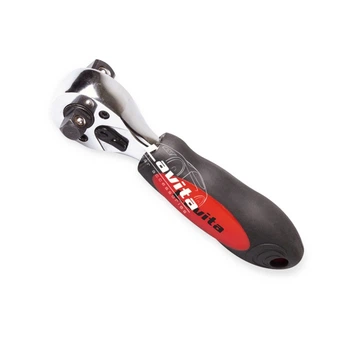 Тріскачка двостороння з квадратом 1/2", 3/8" 72 зуби 150 мм CrV Lavita