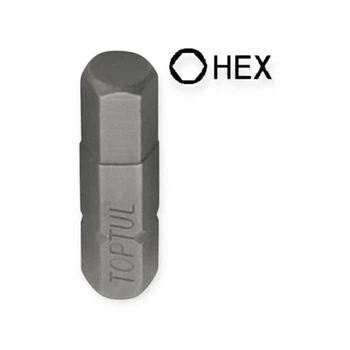 Бита 10мм шестигранная HEX 5 мм х 30 Toptul