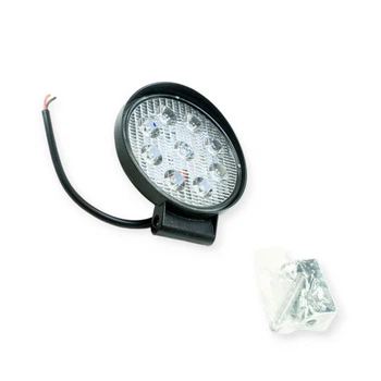 Фара додаткова LED кругла 110x20 (Дм Ш) 27W комбінований