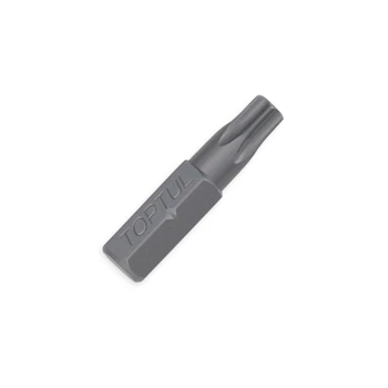 Біта 1/4" шестипроменева TORX T27 х 25 мм, з отвором Toptul