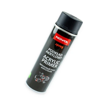 Ґрунт Novo акриловий аерозольний 500ml чорний