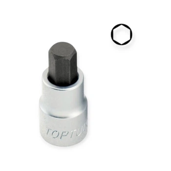 Головка - вставка HEX шестигранная 1/4" 5 мм х 37 Toptul