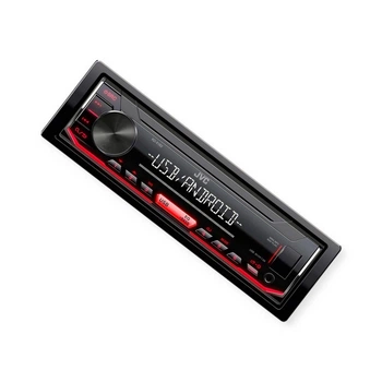 Магнитола JVC KD-X 162R FM, USB, AUX, MP3, Android, сьемн пан., красная подсветка
