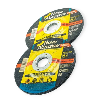 Круг зачистной по металлу 115 х 6 мм NovoAbrasive Profi утопл.центр