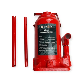 Домкрат гидравлический 20 т high, 235-440 мм, 9,3 кг, brand box SKADI