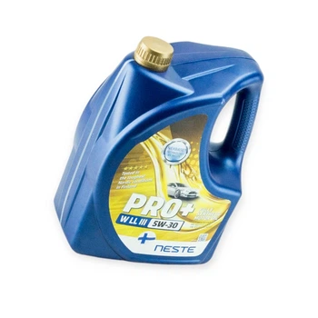 Олива моторна Neste OIL 5W-30 Pro+ W (SN, С3, LL III, VW 504, 507) 4л