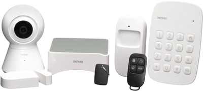 Bezprzewodowy zestaw alarmowy Denver SHA-150 White (5706751047169)