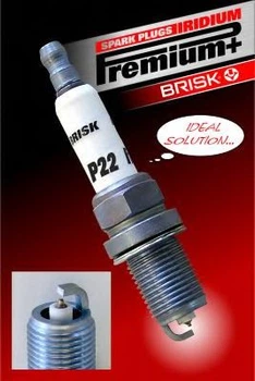 Свічка запалювання BRISK Iridium Premium + P22 Brisk (1922)