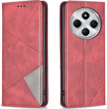 Чохол книжка SHLab Prisma Redmi 14C Red (40464-2D)