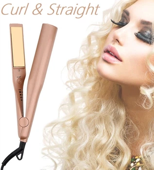 Утюжок-плойка, спиральный выпрямитель для волос Twist Type Hair Straightener Curl & Straight 100-240V