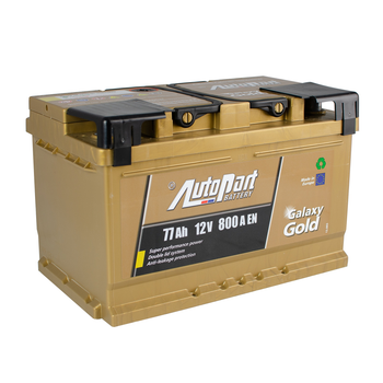 Аккумулятор AutoPart Galaxy Gold 77 Ah/12V "0" (+ справа)