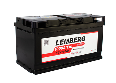 Аккумулятор LEMBERG battery 110 Ah/12V "0" (+ справа)