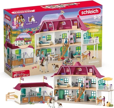 Великий кінний двір з будинком та стайня Schleich 42706