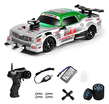 Машинка для дрифта на радиоуправлении 1:16 Ford Mustang 4WD белый