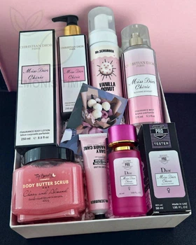 Подарочный набор косметики No Brand в стиле Dior Miss Dior Cherie Blooming Bouquet 6 в 1 ver.07