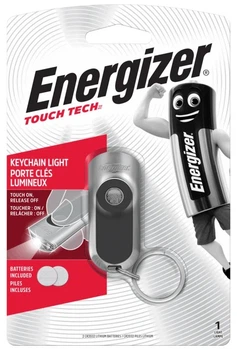 Ліхтарик-брелок Energizer Keychain Light Touch Tech, 2xCR2032, 20Lm, кільце для ключів, блістер