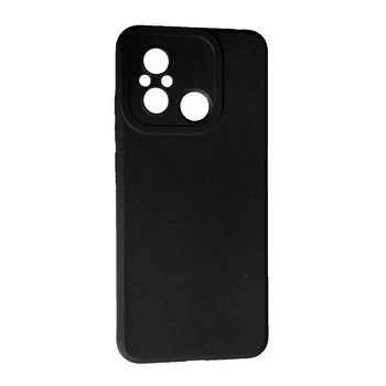 Силиконовый чехол SMTT для Xiaomi Redmi 12C Black