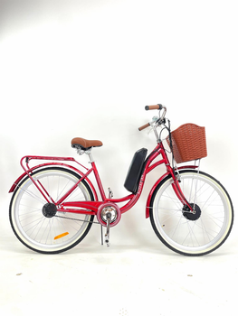 Электровелосипед Dorozhnik Akvamarin 26" (500W 36V 18Ah) Червоний