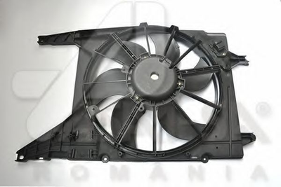 ASAM RENAULT вентилятор радіатора (з дифузором (з AC) Sandero,Logan,Duster 1.2/1.6,1.5dCi ASAM (32001)