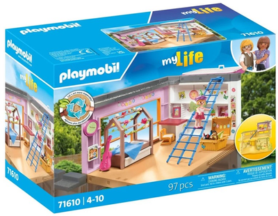 Набір іграшок Playmobil My Life Дитяча кімната (71610) (4008789716101)