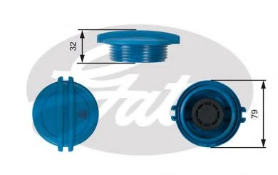 Крышка расширительного бачка GATES RC228 Gates (RC228)