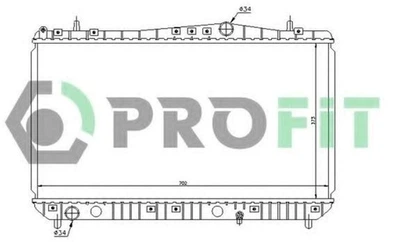 Радиатор охлаждения Profit (1110A1)