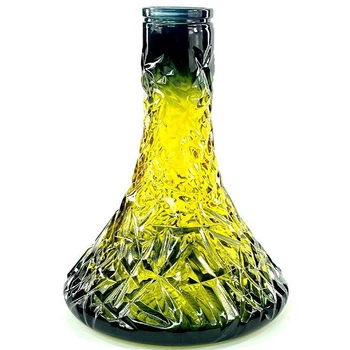 Колба Kohana Aurora Yellow Black 24 см, универсальная,премиальная