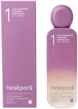 Гель для вмивання обличчя Nesepora YUZU Ceramide B Антивіковий 120 мл (4820285850055)