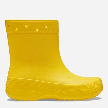 Мужские резиновые сапоги низкие Crocs Classic Boot Sfl 208363-75Y 43-44 (M10/W12) 28 см Желтые (196265280575)