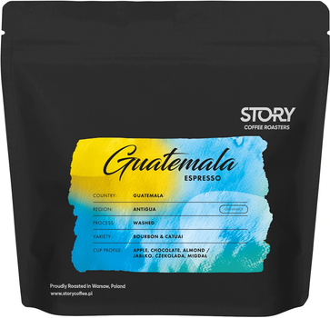 Kawa ziarnista Story Coffee Roasters Gwatemala Antigua Washed Espresso 250 g (5907131630357)