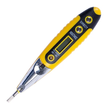 Индикатор-тестер 12-250V АС/DC прямой шлиц 130x3мм [t001110] e.tool.test10 E.NEXT