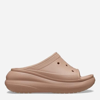 Женские шлепанцы для пляжа Crocs Crush Slide Crk 208731-2CC 43-44 (M10/W12) 28 см Светло-коричневые (196265368785)