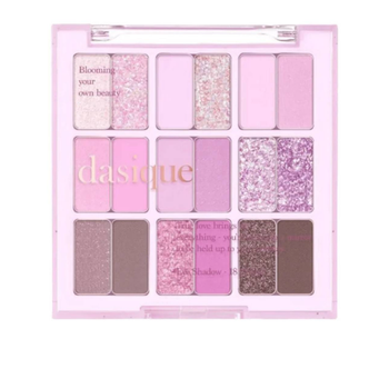 Палетка теней DASIQUE Shadow Palette оттенок 18 Berry Smoothie 7 г