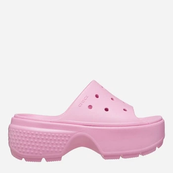 Жіночі шльопанці Crocs Stomp Slide PTw 209346-6WY 42-43 (M9/W11) 27 см Рожеві (196265688050)