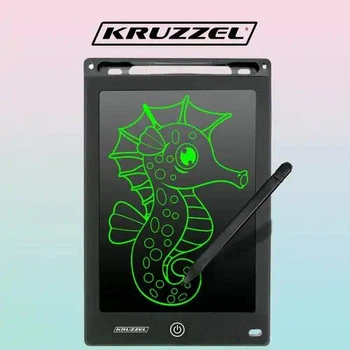 Планшет для рисования Kruzzel 10" СР22455, ультратонкий и легкий, экран ударопрочный, черный