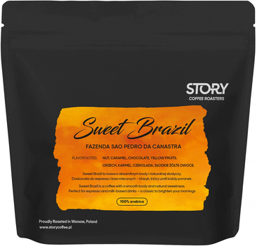 Kawa ziarnista Story Coffee Roasters Brazylia Sweet Brazil Fazenda Sao Pedro Da Canastra Espresso 250 g (5904305406008)