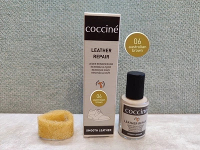 Краска корректор коричневая от царапин для кожи обуви Coccine LEATHER REPAIR 55/411/10/06