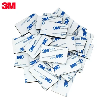 Двусторонний скотч 3M 9448A Double Coated Tissue Tape 30×50 мм Black