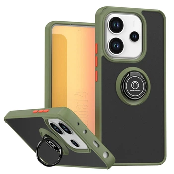 Защитный чехол MatteLuxe Xiaomi Redmi Note 14 (версия Global) (с кольцом) Khaki (41195-17)