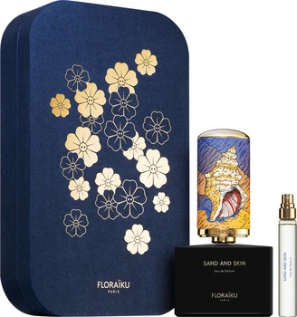 Набір Парфумована вода унісекс Floraiku Sand and Skin 50 мл + 10 мл (3701123005671)