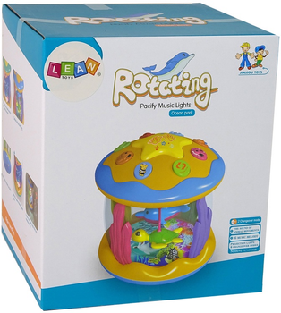 Lampka-projektor gwiazd wielofunkcyjna nocna LEAN Toys Ocean: podwodny świat 14604 (5905515350587)