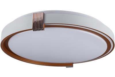Стельовий світильник Vestum COLISEUM матовий 60W 395*60мм 3000К-6500К з ДК біле золото