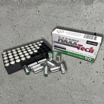 Патрон холостий MaxxTech 9мм пістолетний Zinc Plated (50 шт)