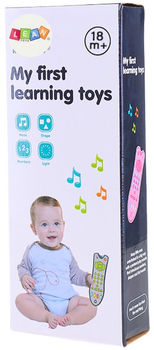 Інтерактивний розвиваючий пульт LEAN Toys для малюків зі звуками та світлом 20416 (5905991027058)