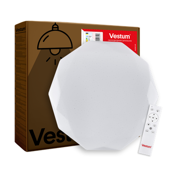Стельовий світильник Vestum DIAMANT зоряне небо 60W 395*55мм 3000К-6500К з ДК