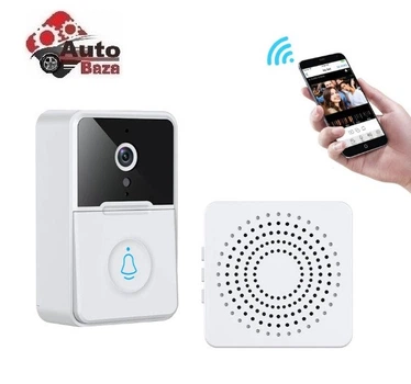Умный беспроводной дверной звонок с камерой wifi видеодомофон smart видеозвонок домофон