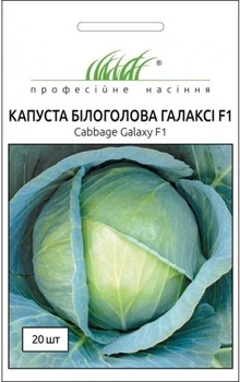 Насіння Капуста Галаксі F1, 20 шт (NongWoo Bio)