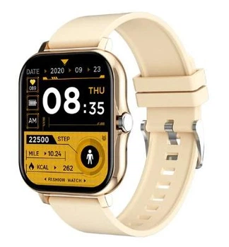 Смарт часы Gold Smart (Фитнес-трекер, Пульсометр, Шагомер, Тонометр) золотые